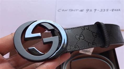 Gucci GG Belt Unboxing Review Black Shiny Imprime 